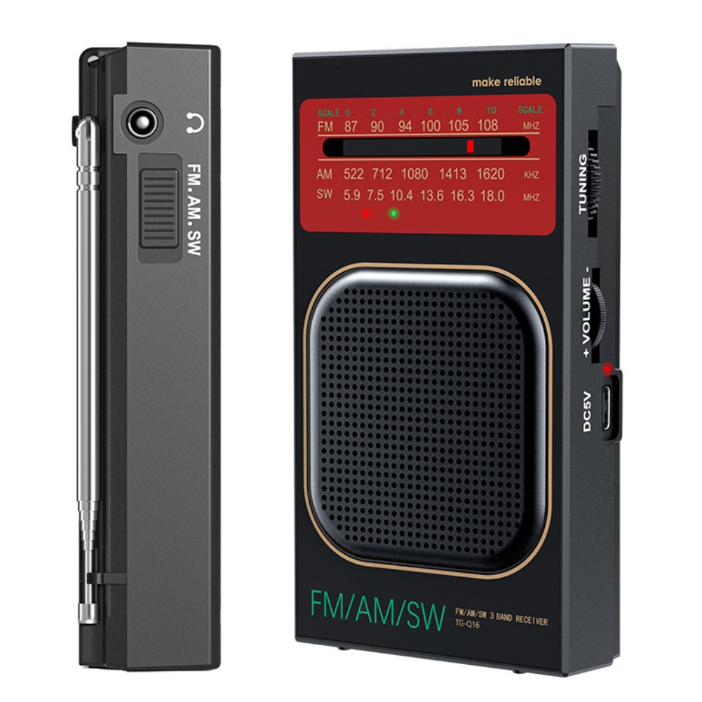 Speakers - Radio FM AM SW portabel dengan