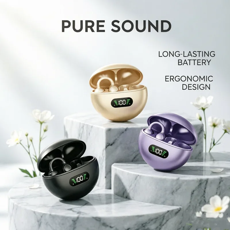 TWS Fone, earbud Bluetooth nir - Anc Wireless Over Ear Headphones ulasan dan harga