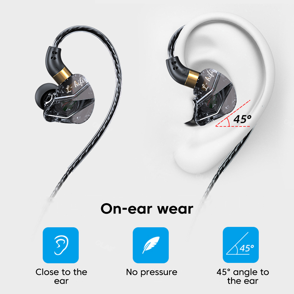 S16 Earphone berkabel 3.5MM/ti - In Ear Monitors For Singers ulasan dan harga