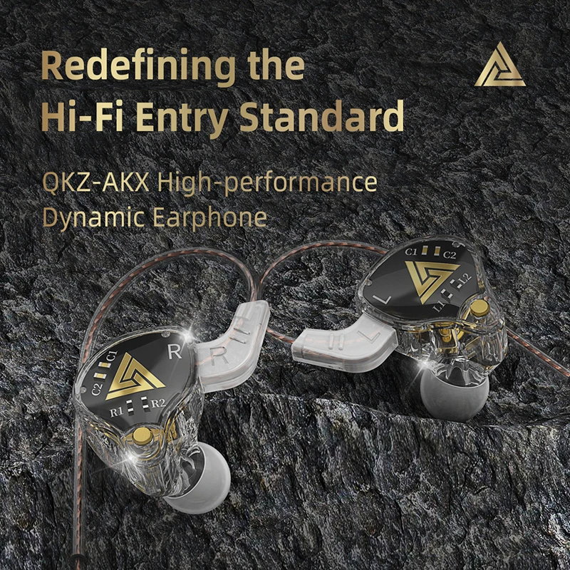 Earphone Kabel QKZ AKX Origina - In Ear Monitors For Singers ulasan dan harga