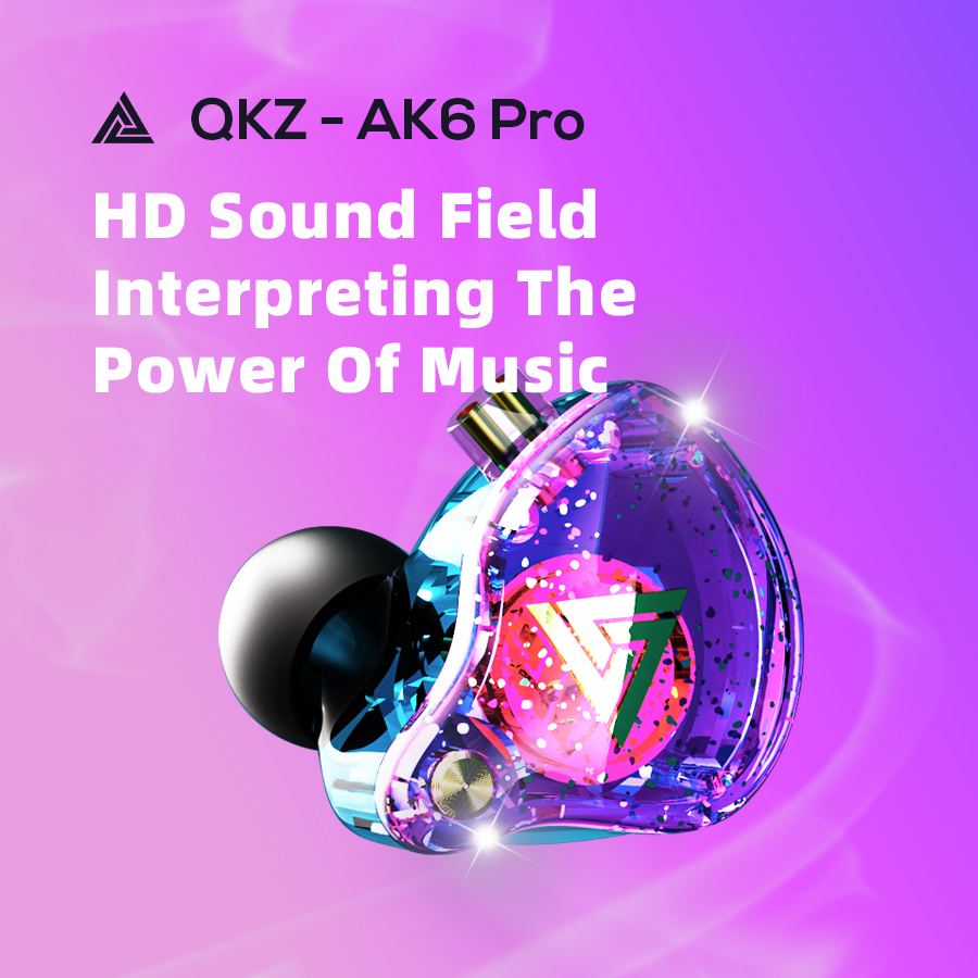 QKZ AK6 Pro EDX Pro Headset ol - In Ear Monitors For Singers ulasan dan harga