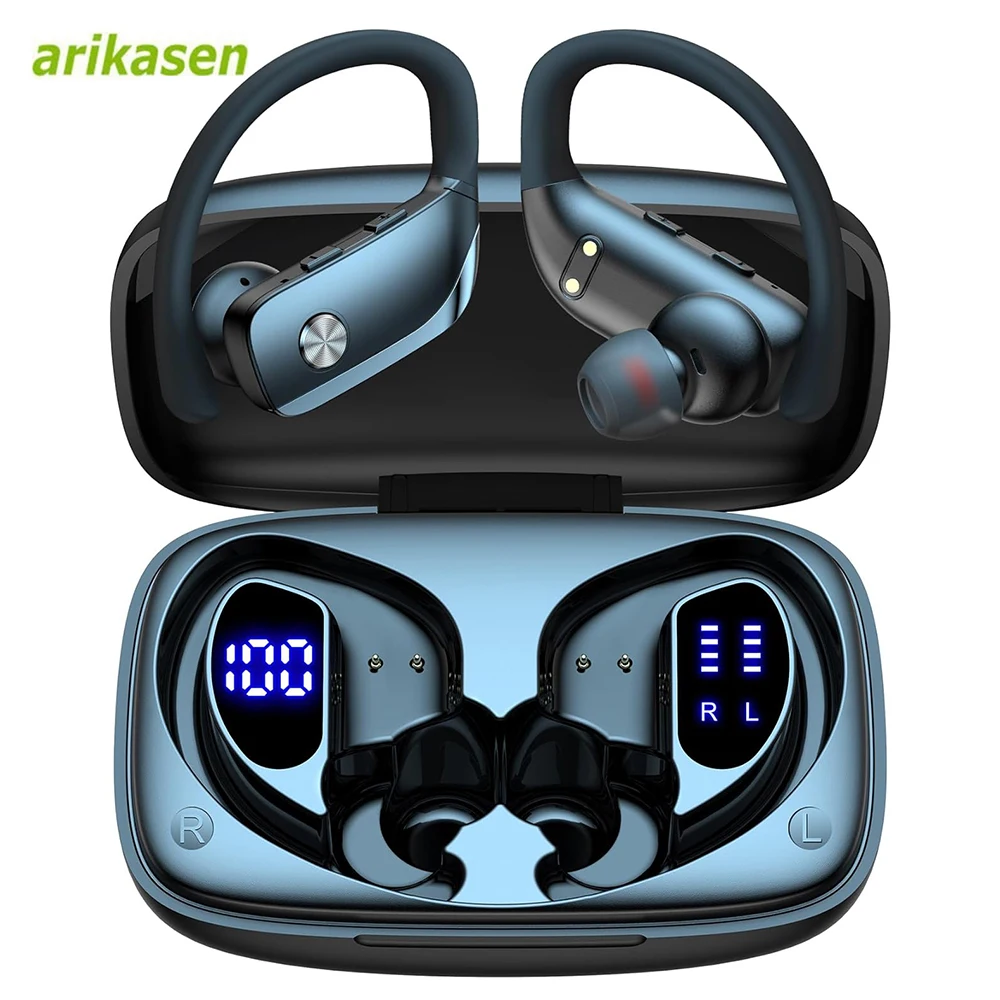 Earbud nirkabel Earphone Bluet - Anc Wireless Over Ear Headphones ulasan dan harga