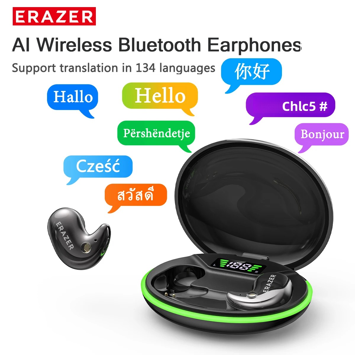 EARZER XF58 Headphone Bluetoot - Type C Wired Earphones With Mic ulasan dan harga