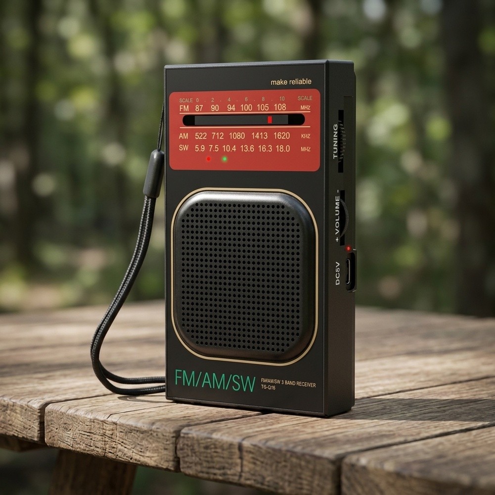 Radio FM AM SW portabel dengan - Speakers ulasan dan harga
