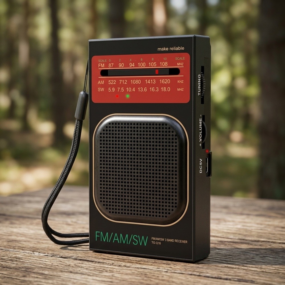 Radio FM AM SW portabel dengan - Speakers ulasan dan harga