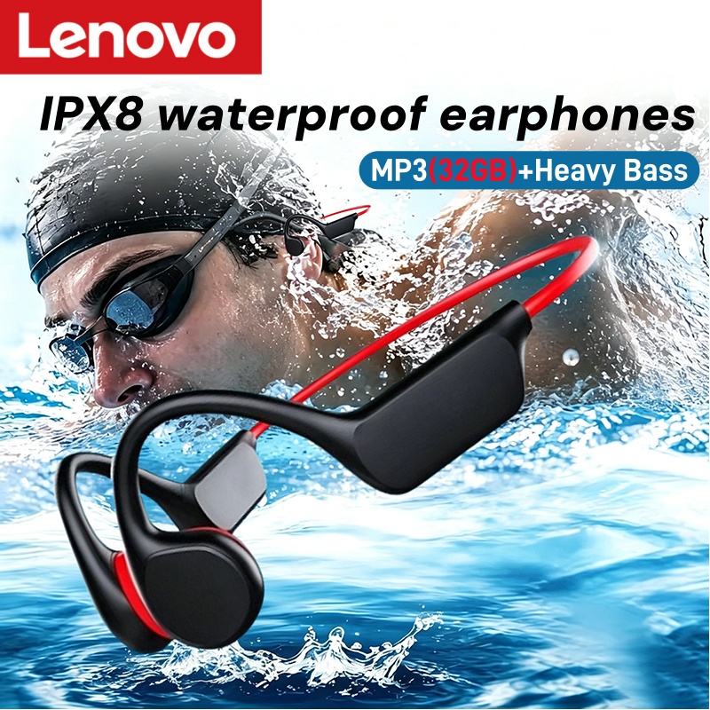 Headset Konduksi Tulang Nirkab - Bone Conduction Running Headphones ulasan dan harga