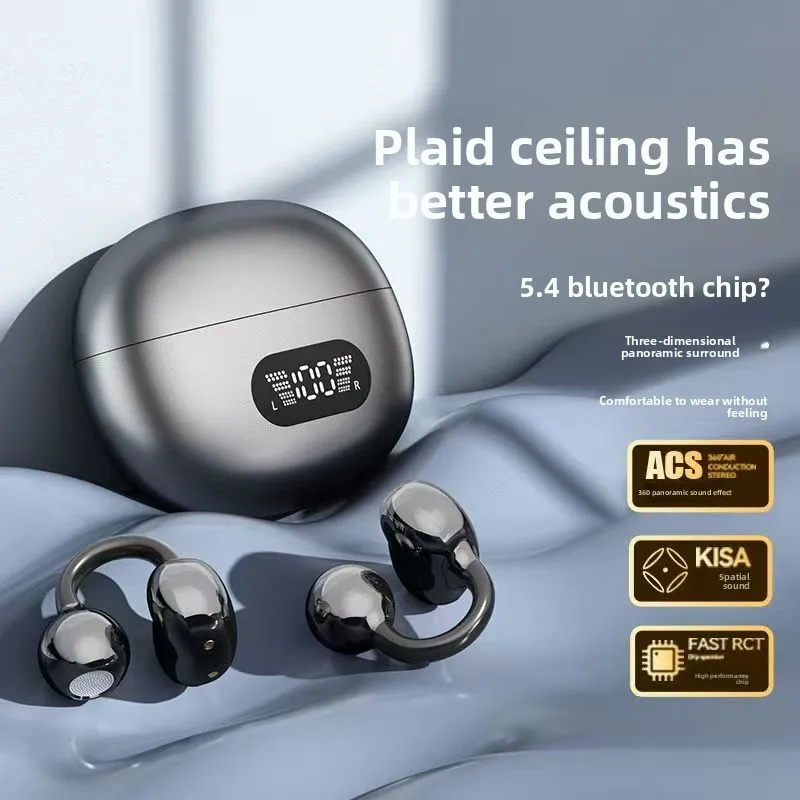 Headset Bluetooth dengan tekno - Bone Conduction Running Headphones ulasan dan harga