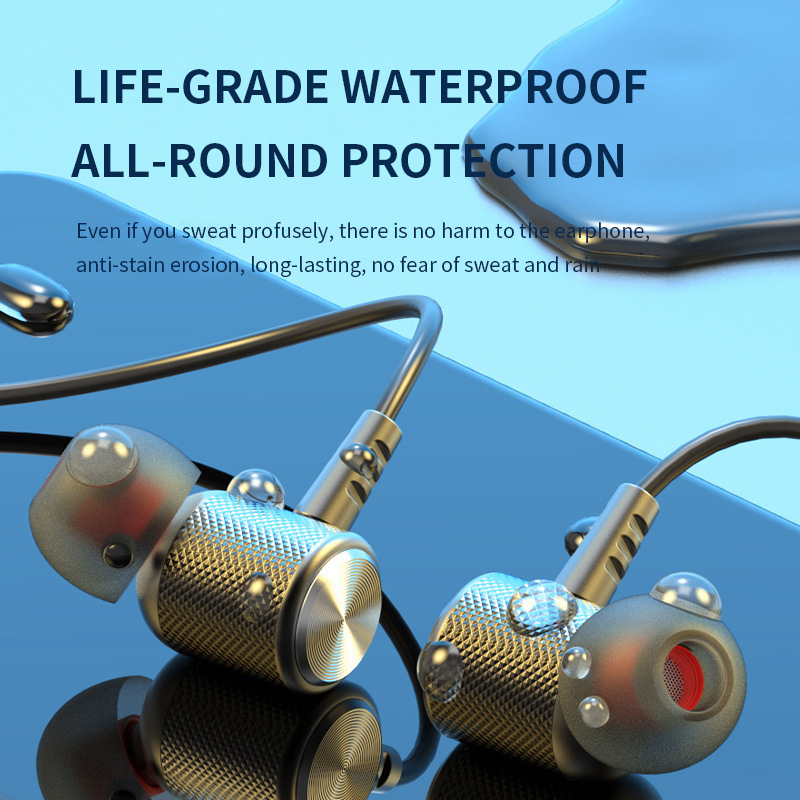 Headphone Nirkabel Bluetooth 5 - Magnetic Neckband Sports Earphones ulasan dan harga